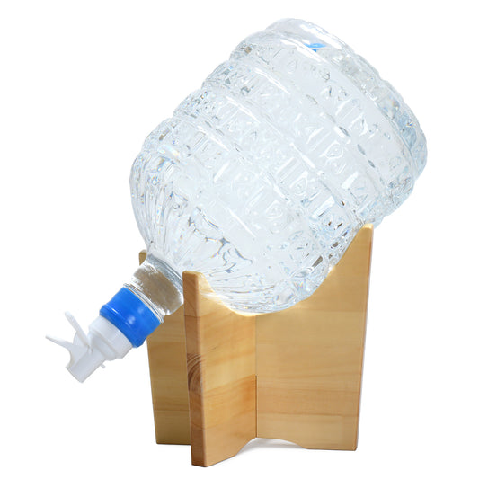 木製 卓上 ウォーターボトルスタンド|国産 天然木デザイン 水ボトルが常温ウォーターサーバーに変身